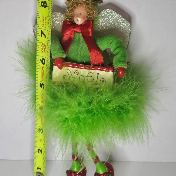 NIB Flurries Christmas Fairy "Noel" by Silvestri Christmas Ornament - Picture 8 of 9